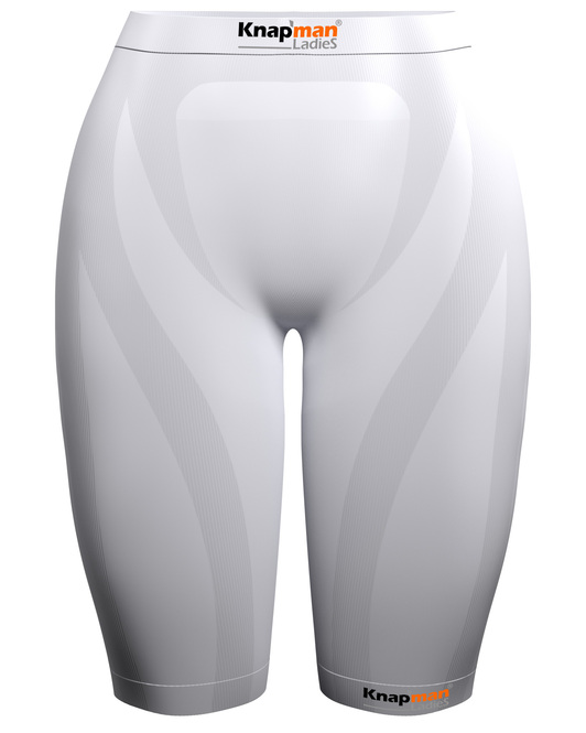 Knapman Ladies Compression Short 45% white