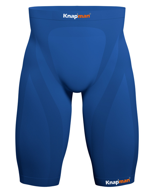 Knapman Mens Compression Shorts 45% royal blue