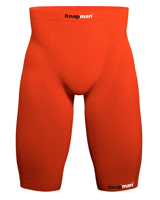 Knapman Mens Compression Shorts 45% orange