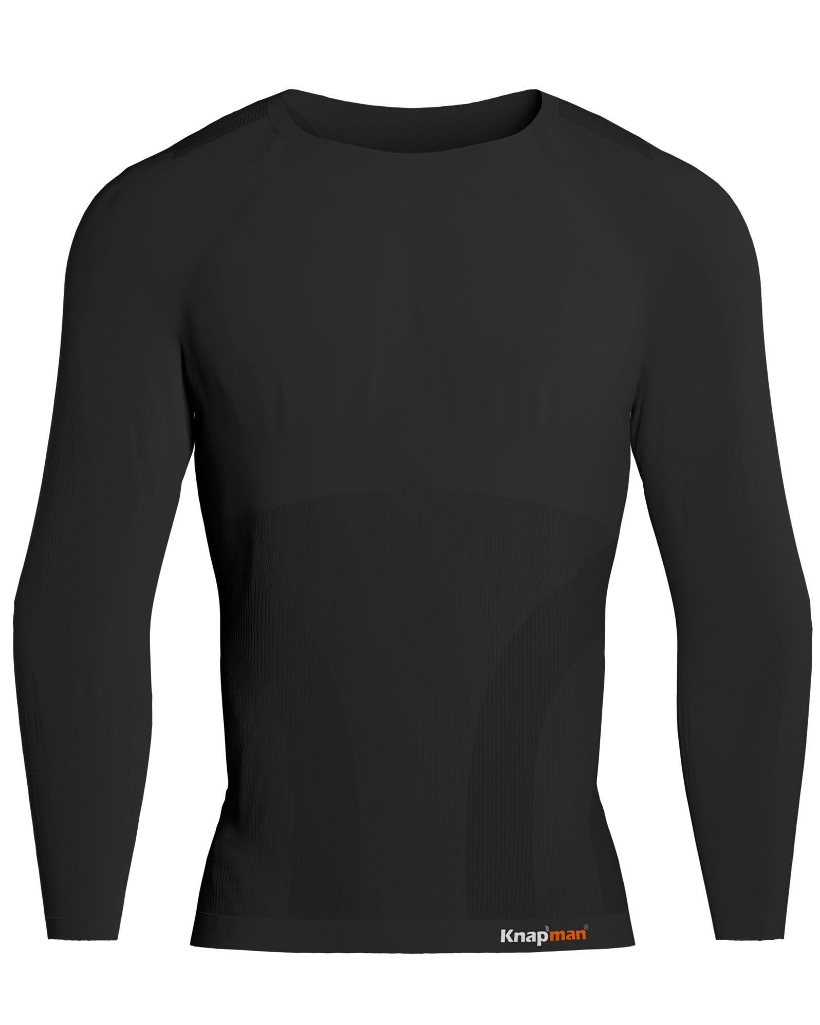 Knap'man Pro Performance Baselayer Shirt Long Sleeve Black