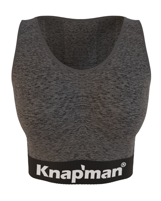 Knap'man FitForm Compression Sport Top | Grey Melange
