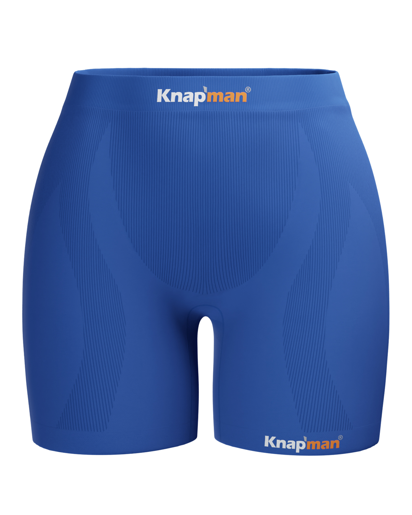 Knapman MIDI Zoned Compression Shorts Women 45% Royal Blue
