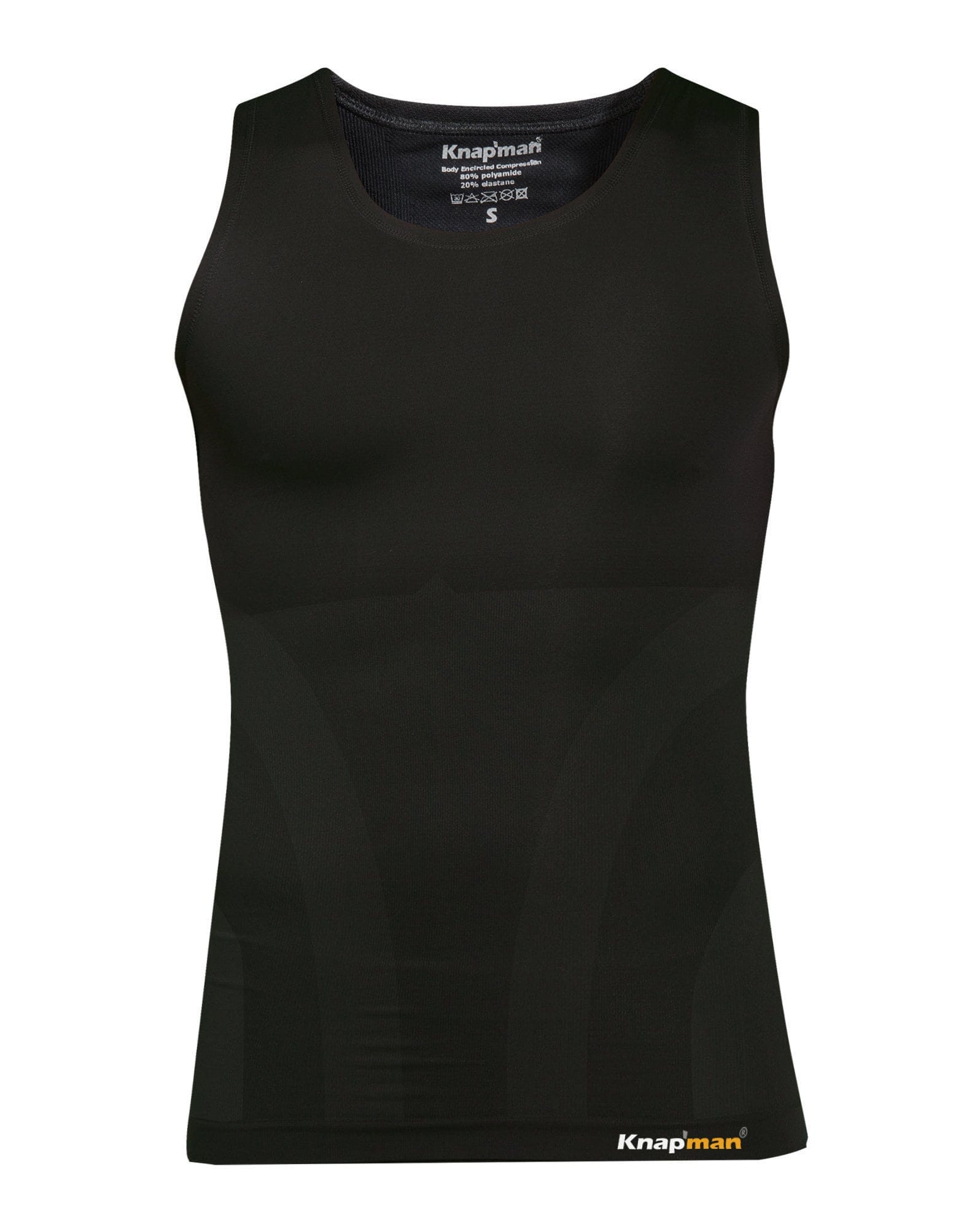 Knapman Men's Compression Tank-top black