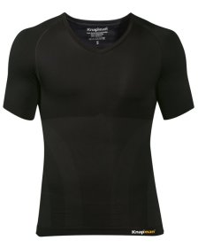 Knapman Men's Compression Shirt V-Neck black