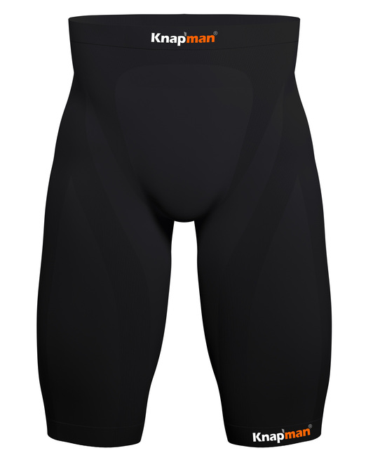 Knapman Mens Compression Shorts 25% black