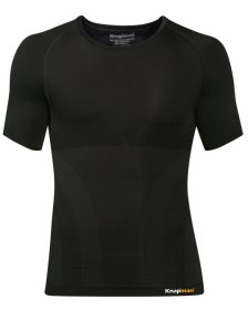 Knapman Men's Compression Shirt Crew-Neck black